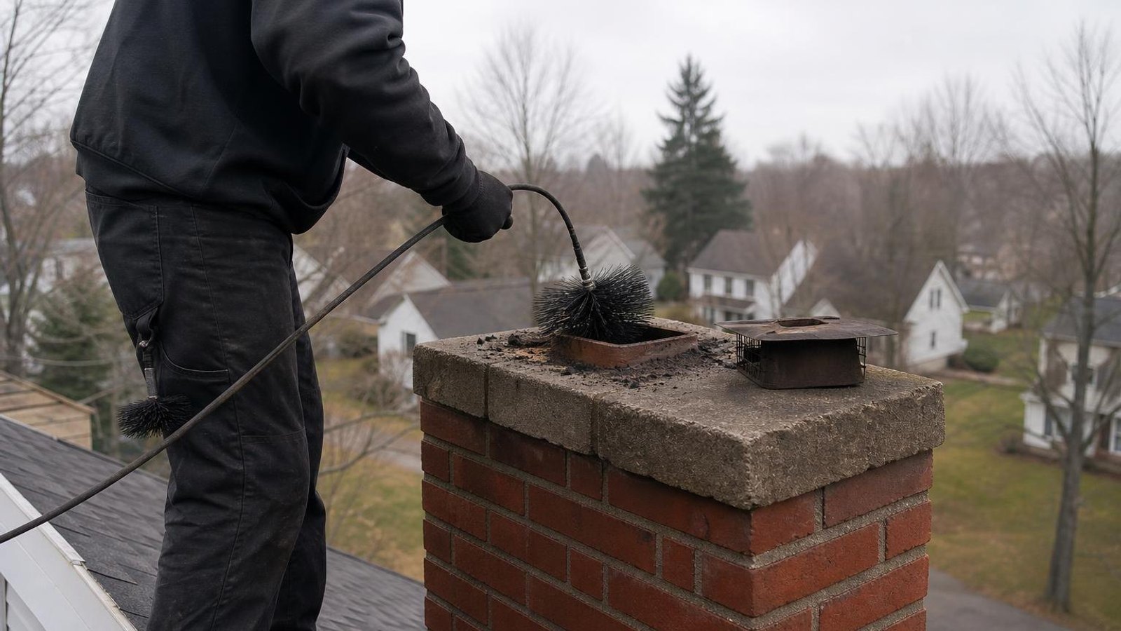 Practical chimney sweep & inspection in Strongsville